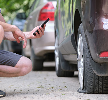 roadside assistance for flat tire